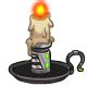 High Tech Candle .